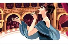 Τη Μαρία Κάλλας τιμά η Google σήμερα