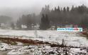 Τα πρώτα χιόνια στα Περτουλιώτικα λιβάδια και στο χιονοδρομικό κέντρο [Video - Photos] - Φωτογραφία 5