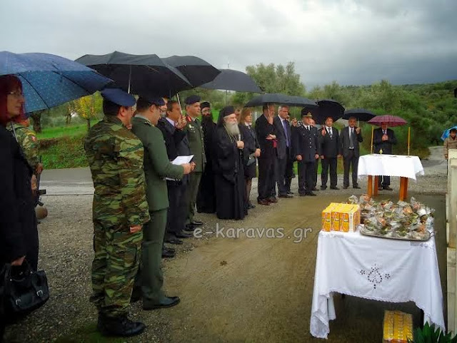 Το ΚΕΕΜ τίμησε τους πεσόντες οπλίτες στον Καραβά Σπάρτης - Φωτογραφία 3