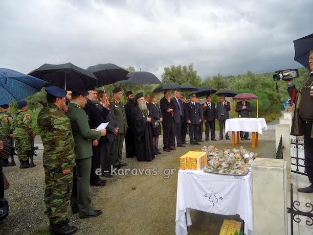 Το ΚΕΕΜ τίμησε τους πεσόντες οπλίτες στον Καραβά Σπάρτης - Φωτογραφία 4