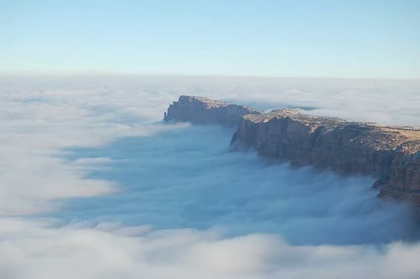 Εντυπωσιακό και εξαιρετικά σπάνιο φαινόμενο στο Grand Canyon - Φωτογραφία 5