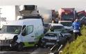 Kαραμπόλα 100 αυτοκινήτων στο δυτικό Βέλγιο