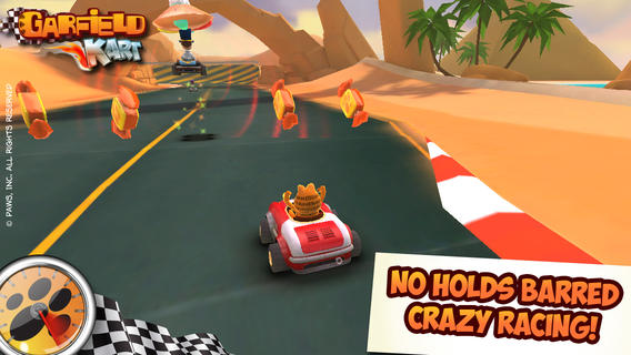 Garfield Kart: AppStore free...από 1.79 δωρεάν για λίγες ώρες - Φωτογραφία 3