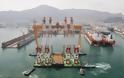 Ανεβαίνουν οι τόνοι Κορέας - Κίνας για τις ναυπηγήσεις