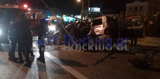 ΠΡΙΝ ΛΙΓΟ: Σοβαρό ατύχημα στην Λ. Μαραθώνος - Φωτογραφία 1