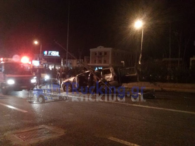 ΠΡΙΝ ΛΙΓΟ: Σοβαρό ατύχημα στην Λ. Μαραθώνος - Φωτογραφία 3