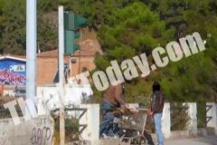 «Κλέβουν» ξύλα και ξερά κλαδιά για να ζεσταθούν στην Ξάνθη