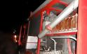 Αχαΐα: Άρπαξε φωτιά φορτηγό που βρισκόταν σε κίνηση