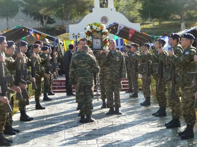 Διήμερος εορτασμός στο στρατόπεδο «ΚΩΝΣΤΑΝΤΙΝΟΣ ΙΑ΄ ΠΑΛΑΙΟΛΟΓΟΣ» της ΚΩ - Φωτογραφία 2