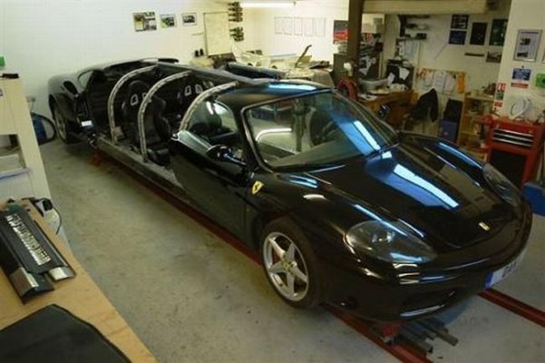 Μετέτρεψαν μια Ferrari σε λιμουζίνα [photos] - Φωτογραφία 7