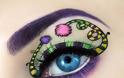 Make-up artist δημιουργεί παραμυθένια μακιγιάζ ματιών(εικόνες) - Φωτογραφία 9