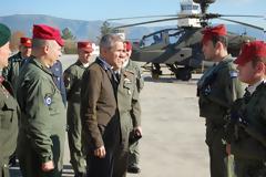 Επίσκεψη ΥΦΕΘΑ Θανάση Δαβάκη στην 1η ΤΑΞΑΣ, στο 307 ΤΣΥΑΥ και στην 111 ΠΜ