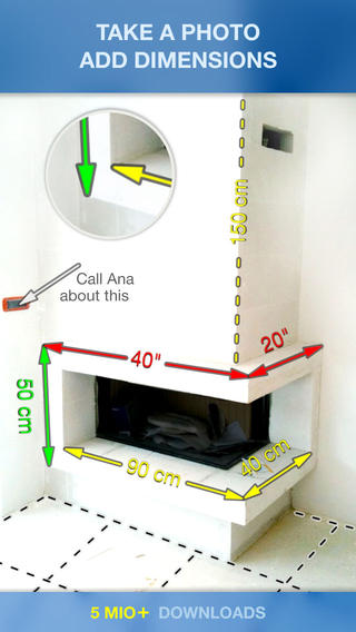 My Measures & Dimensions: Appstore free...από 5.49 δωρεάν για λίγες ώρες - Φωτογραφία 3