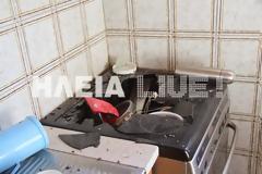 Ηλεία: Εξερράγη φιάλη υγραερίου σε σπίτι – Κινδύνεψαν μάνα και βρέφος