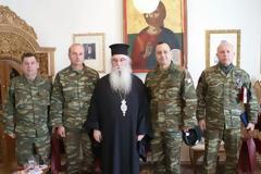 Ο Διοικητής της 1ης Στρατιάς επισκέφτηκε τον Μητροπολίτη Καστοριάς