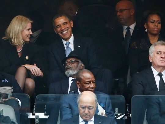 Η γυναίκα που έκανε έξαλλη την Michelle Obama με το selfie του Barack - Φωτογραφία 4