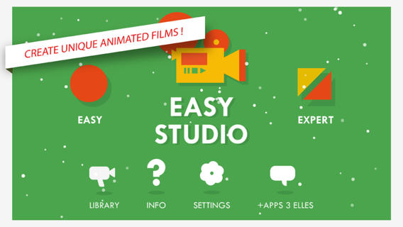 Easy Studio, Animate with Shapes: AppStore free..δημιουργήστε τα δικά σας κινούμενα σχέδια - Φωτογραφία 3