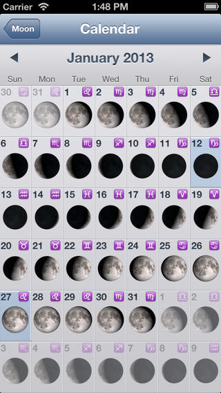 Phases of the Moon: AppStore free..δείτε το φεγγάρι με άλλο μάτι - Φωτογραφία 7