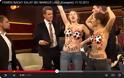 Μια διαμαρτυρία από τις FEMEN ενάντια στη «μαφία της FIFA»(VIDEO)