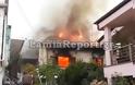 ΤΩΡΑ: Καίγεται σπίτι στον Άγιο Λουκά στη Λαμία - Φωτογραφία 3