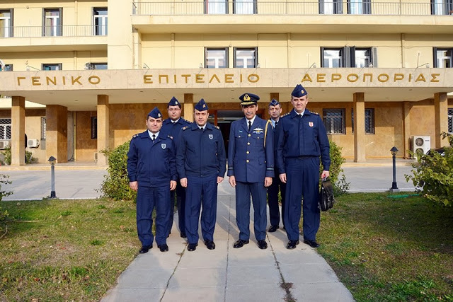 Επίσκεψη Τουρκικής Στρατιωτικής Αντιπροσωπείας στο ΓΕΑ και στη ΣΙ - Φωτογραφία 1