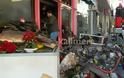 Πυρκαγιά κατέστρεψε ολοσχερώς κατάστημα στην Τρίπολη