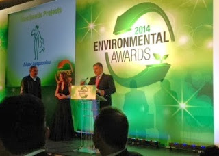 Βράβευση για τον Δήμο Αμαρουσίου στα Environmental Awards 2014 για τα Βιοκλιματικά έργα - Φωτογραφία 1
