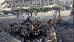 Υπουργική αυτοκινητοπομπή έγινε στόχος βόμβας στο Ιράκ - Φωτογραφία 1