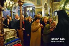 Αρχιερατικός εσπερινός επί της εορτής των Χριστουγέννων στον καθεδρικό ναό του Αγίου Πέτρου στο Άργος