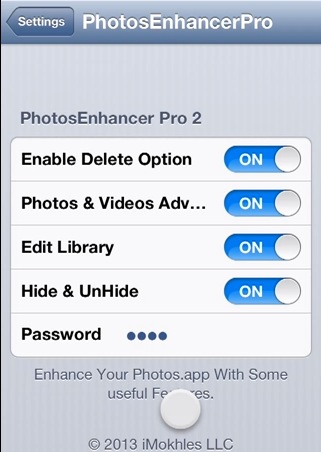 PhotosEnhancer Pro 2: Cydia tweak free ....ένα εργαλείο για τις εικόνες σας - Φωτογραφία 1