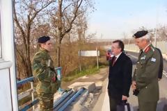 Χριστουγεννιάτικη επίσκεψη ΥΦΥΠΕΞ Άκη Γεροντόπουλου στο Φυλάκιο Κήπων Έβρου