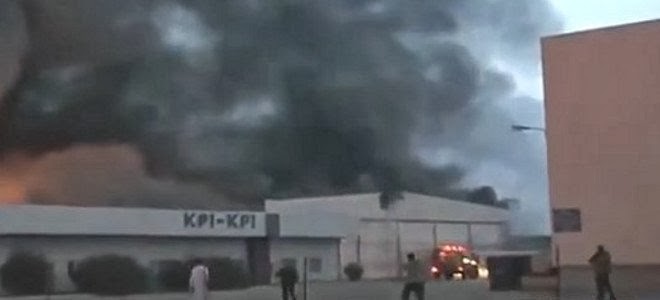 Μεγάλες καταστροφές από την πυρκαγιά στη γαλακτοβιομηχανία Κρι-Κρι - Δείτε βίντεο - Φωτογραφία 1