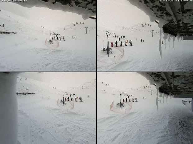 Καλάβρυτα: Στα Λευκά ο Χελμός - Δείτε φωτο από το Χιονοδρομικό Κέντρο! - Φωτογραφία 4