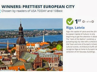 Ρίγα: Η ομορφότερη πόλη της Ευρώπης για τους αναγνώστες της USA Today; - Φωτογραφία 1