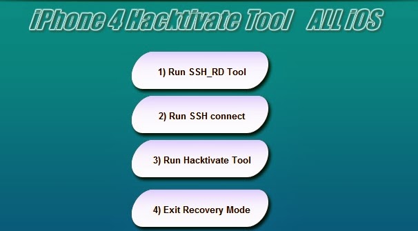 Hacktivate_Tool:Ενεργοποιήστε το iPhone σας χωρίς να έχετε κάρτα sim  (iPhone4) - Φωτογραφία 2