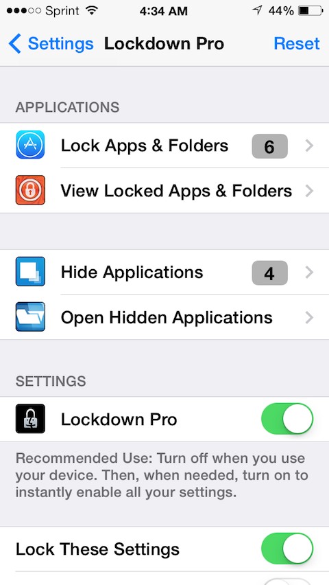 Lockdown Pro iOS 7: Cydia tweak  new 1.0 ($0.99)...για ασφάλεια των εφαρμογών σας - Φωτογραφία 2