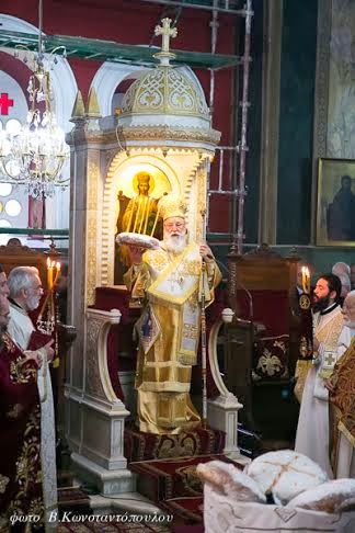 Η Πανηγυρική Θεία Λειτουργία του Αγίου Βασιλείου στον εορτάζοντα Μητροπολιτικό Ιερό Ναό της Τριπολιτσάς - Φωτογραφία 5
