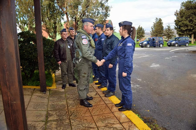 Επίσκεψη Αρχηγού Τακτικής Αεροπορίας στην 133ΣΜ και στην 126ΣΜ - Φωτογραφία 6