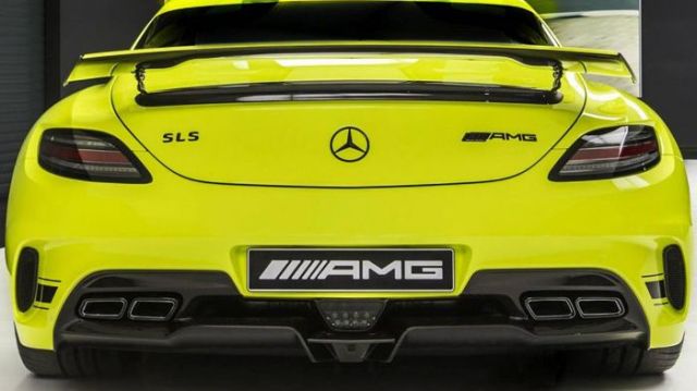 Ειδική έκδοση της Mercedes SLS AMG Black Series - Φωτογραφία 4