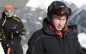 Ο Πούτιν δοκιμάζει τις ολυμπιακές πίστες σκι στο Σότσι