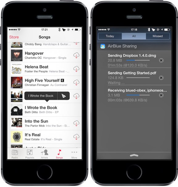 Airblue Sharing Για iOS 7 είναι πλέον διαθέσιμο  v1.3.5($4.99) - Φωτογραφία 2