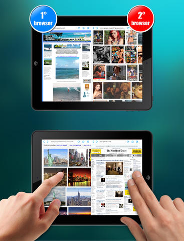 Double Browser Pro for iOS 7:  AppStore free για εσάς που δουλεύετε ταυτόχρονα σε δυο σελίδες - Φωτογραφία 4