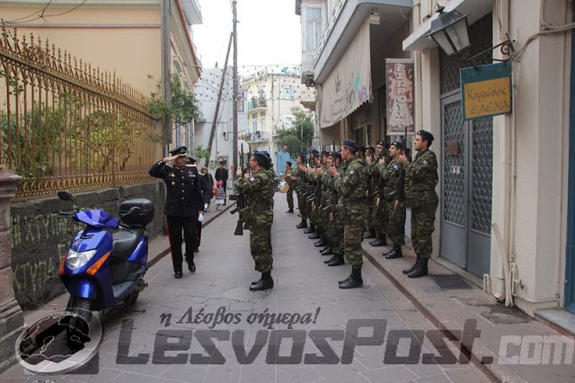 Με την συμμέτοχη του στρατού και της διοίκησης της 98 ΑΔΤΕ εορτάστηκαν τα Θεοφάνια στην Μυτιλήνη (ΦΩΤΟ) - Φωτογραφία 2