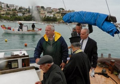 Αγιασμός των Υδάτων στην παραλιακή Αρκαδία [video] - Φωτογραφία 3