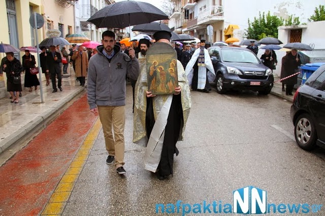 O Αγιασμός των υδάτων στη Ναύπακτο [video] - Φωτογραφία 5