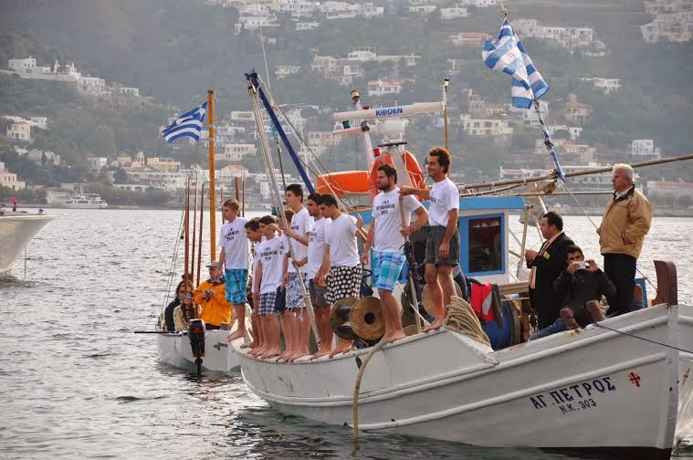 Εορτασμός των Θεοφανείων στην Τέλενδο - Φωτογραφία 6