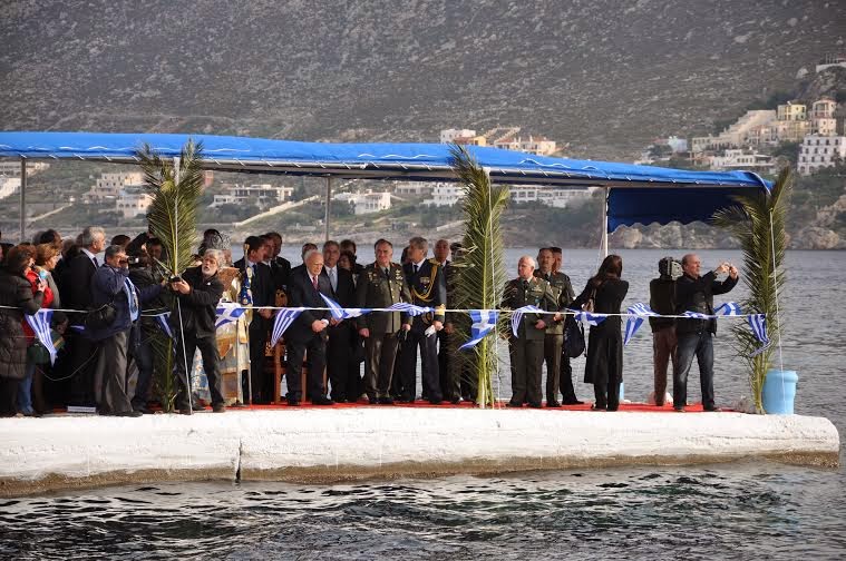 Εορτασμός των Θεοφανείων στην Τέλενδο - Φωτογραφία 7