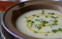 Η συνταγή της ημέρας: Σούπα βελουτέ με πράσο και κρέμα γάλακτος