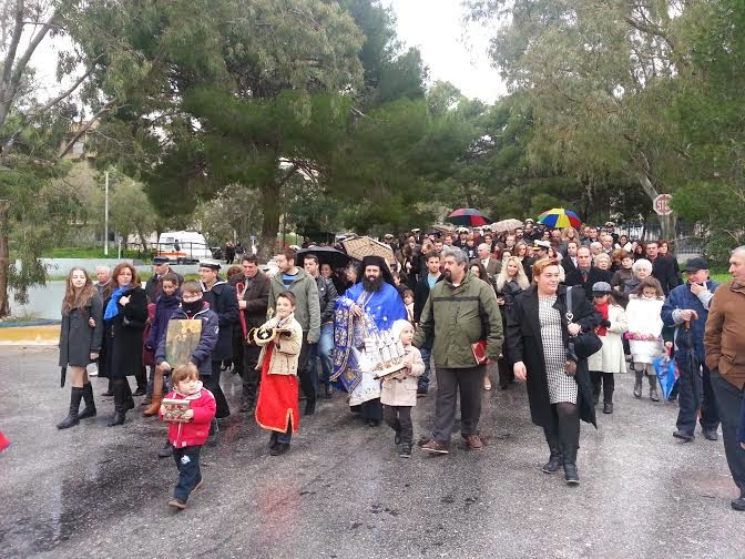 Ο εορτασμός των Θεοφανείων στο Ναύσταθμο Σαλαμίνας - Φωτογραφία 2