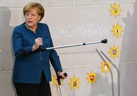 Πρώτη δημόσια εμφάνιση για την Merkel μετά το ατύχημά της - Φωτογραφία 3